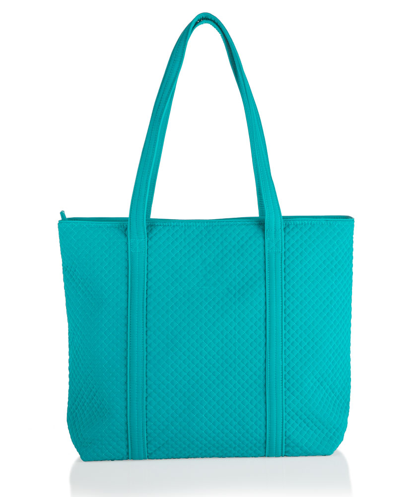 Vera Bradley® Teal Quilted Tote Bag - St. Jude Gift Shop